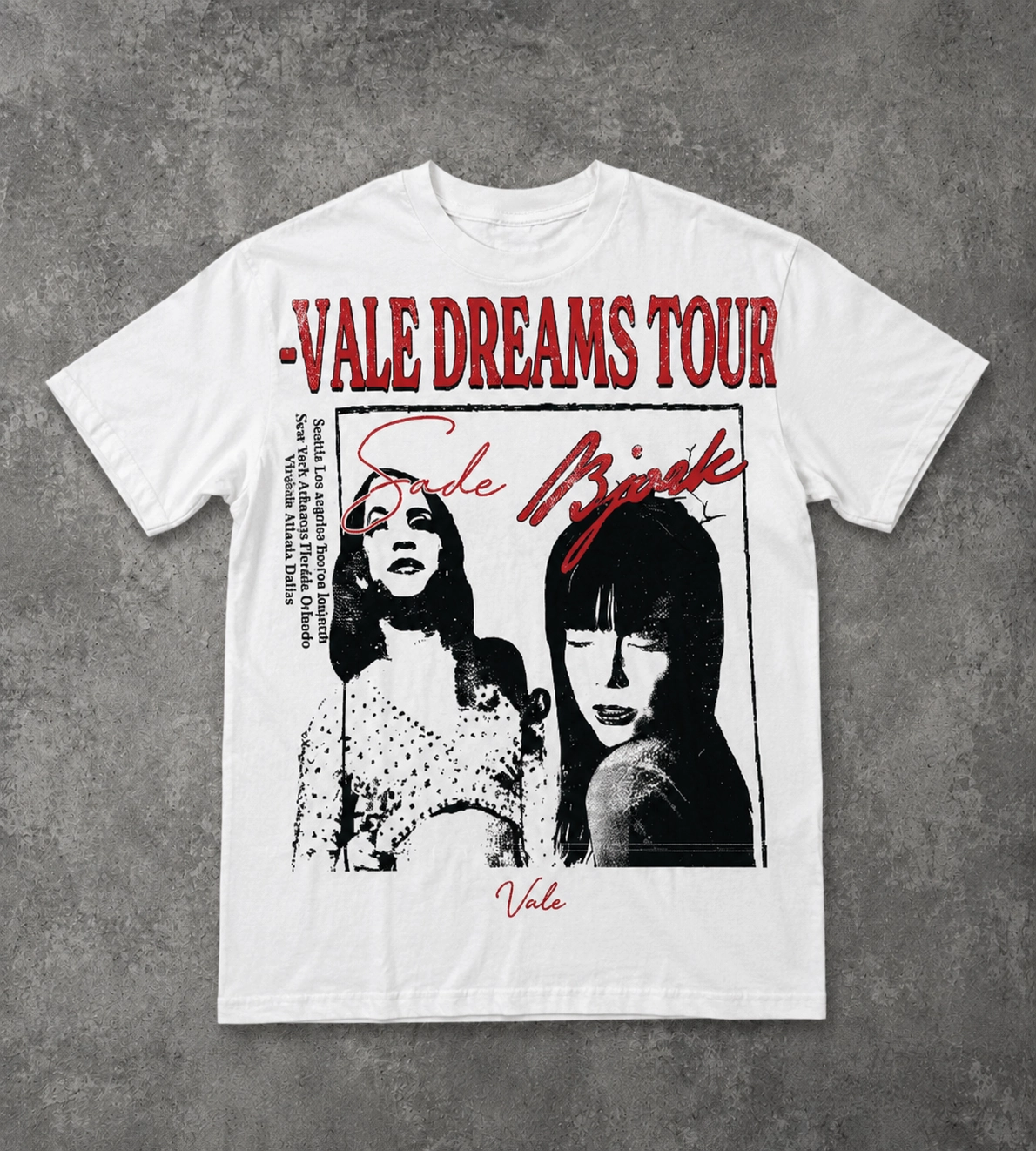 Polera Vall3y Dre4ms Tour